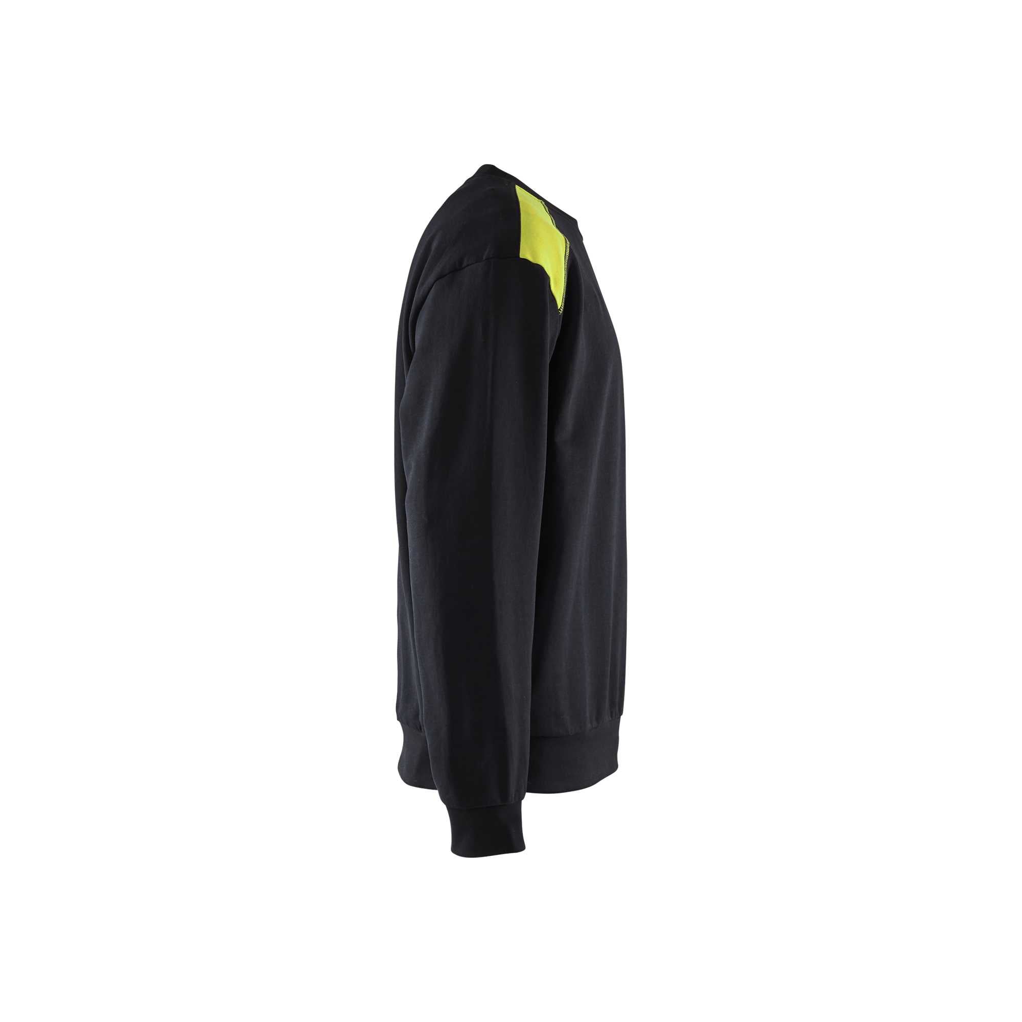 BLAKLADER 35801158 Sweatshirt Hi Vis Reflective Work Sweatshirt MEN - 100% Cotton